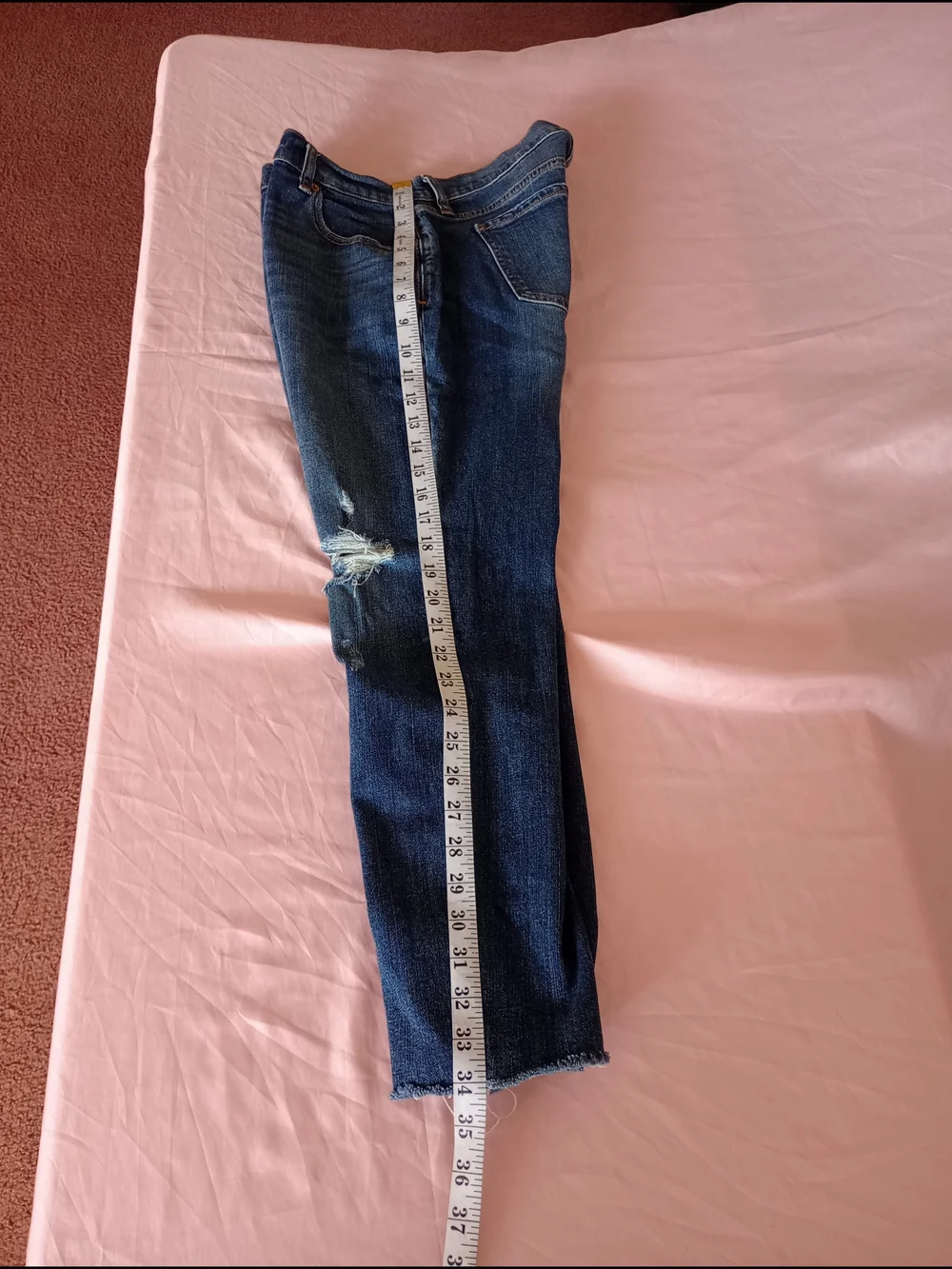 Old navy boyfriend straight/droit jeans size 4